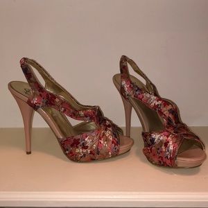 Women’s floral heels